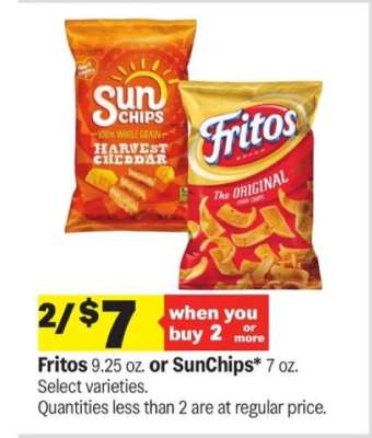 Fritos or SunChips