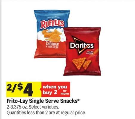 Frito-Lay Single Serve Snacks