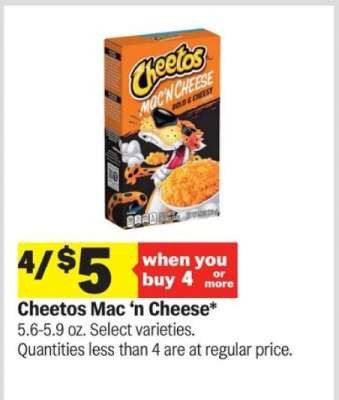 Cheetos Mac'N Cheese