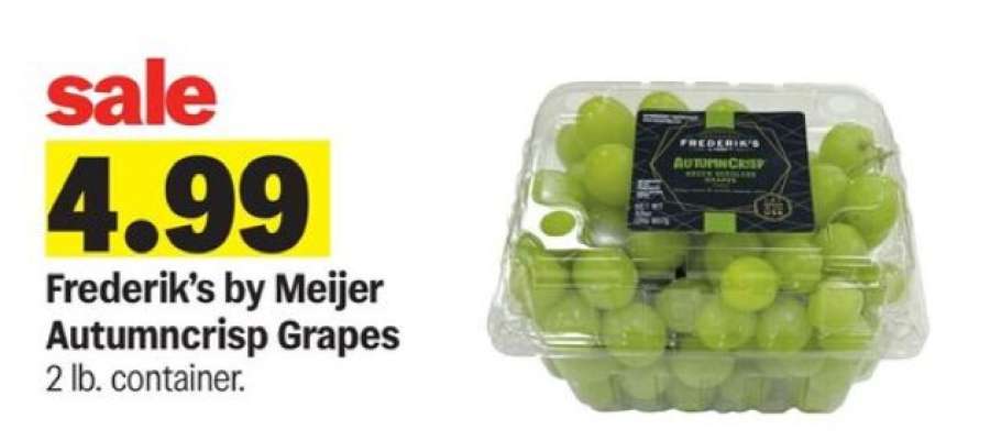Frederik's by Meijer Autumncrisp Grapes