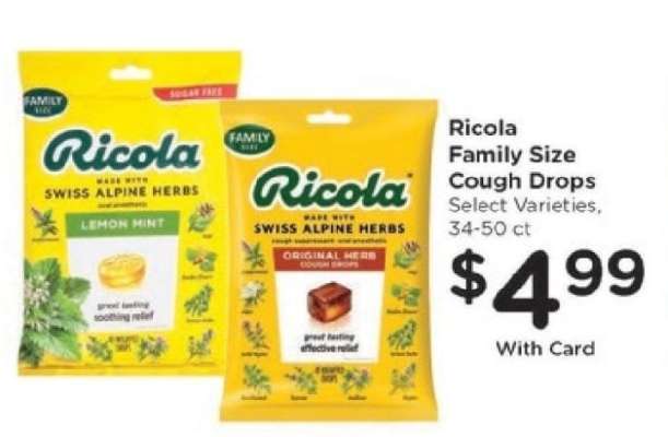 Ricola Family Size Cough Drops