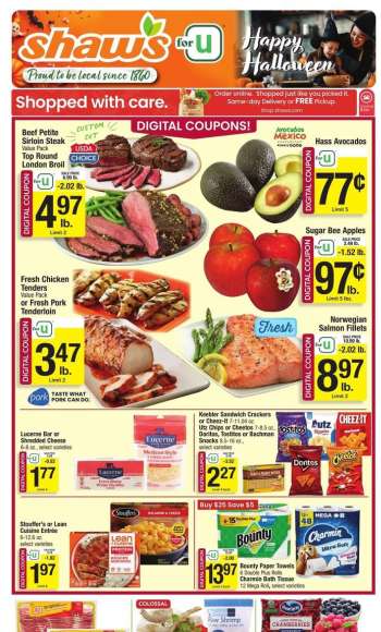 Shaw’s Flyer - 10/31/2025 - 11/06/2025.