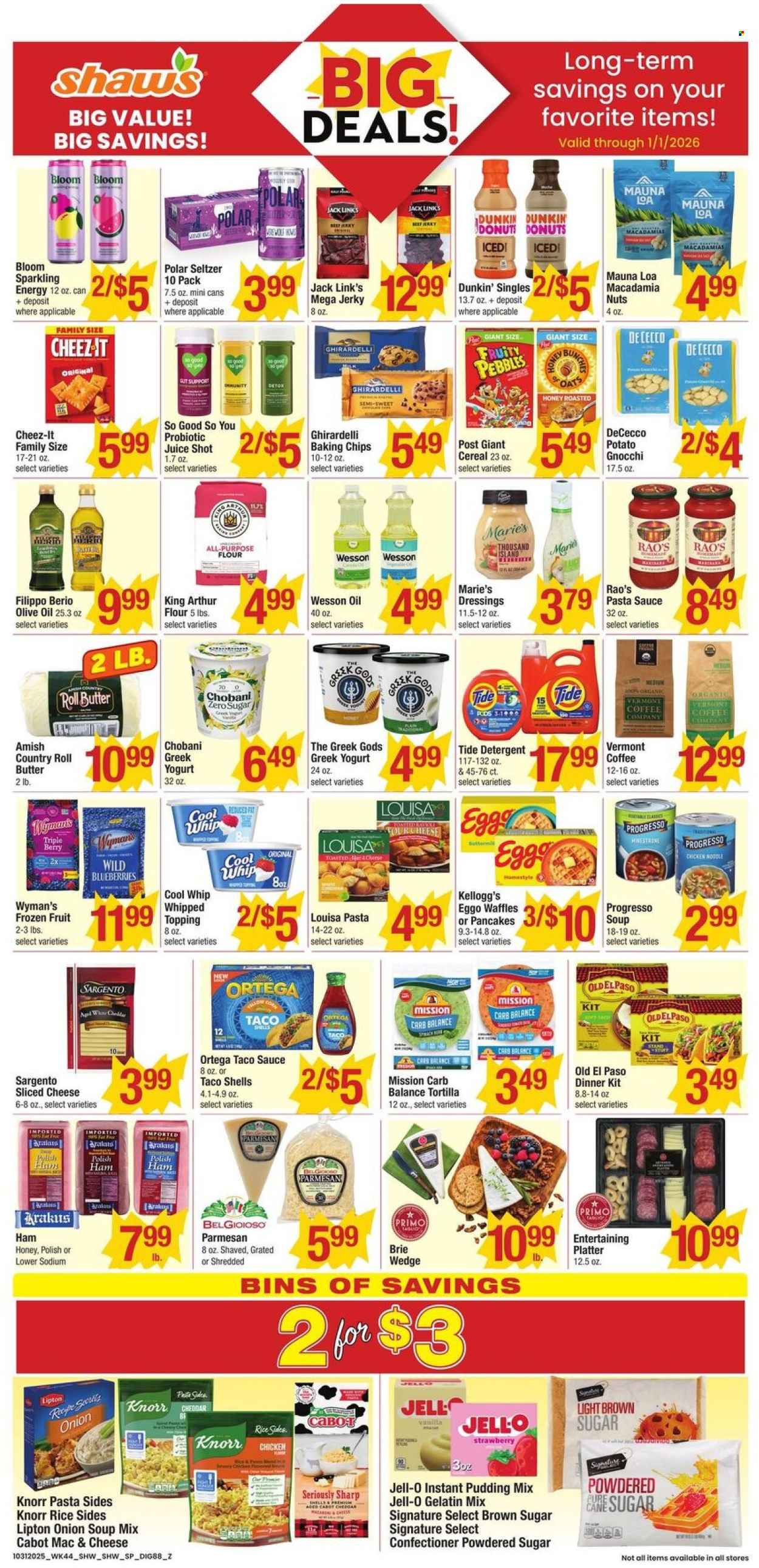 Shaw’s ad - 10/31/2025 - 11/06/2025. Page 5