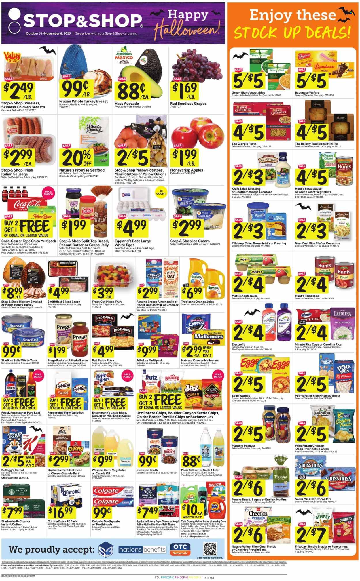 Stop & Shop ad - 10/31/2025 - 11/06/2025. Page 1