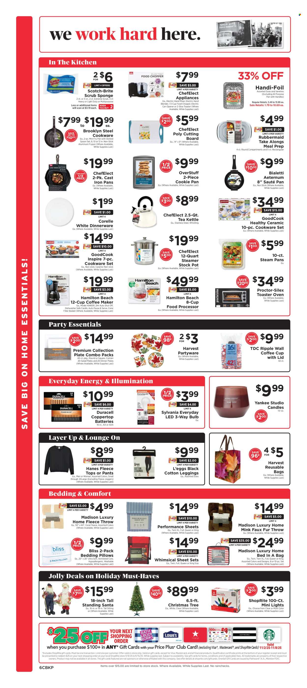 ShopRite ad - 11/02/2025 - 11/08/2025. Page 7