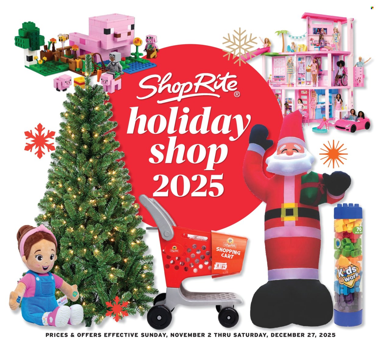 ShopRite ad - 11/02/2025 - 12/27/2025. Page 1