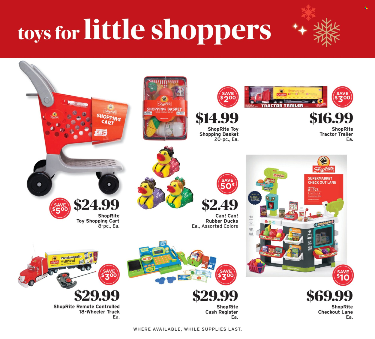 ShopRite ad - 11/02/2025 - 12/27/2025. Page 5