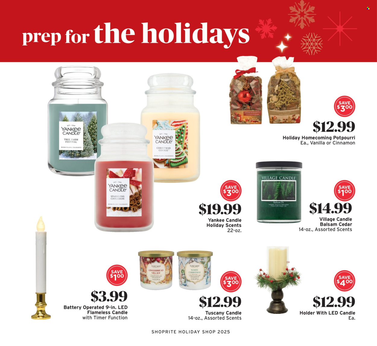 ShopRite ad - 11/02/2025 - 12/27/2025. Page 18