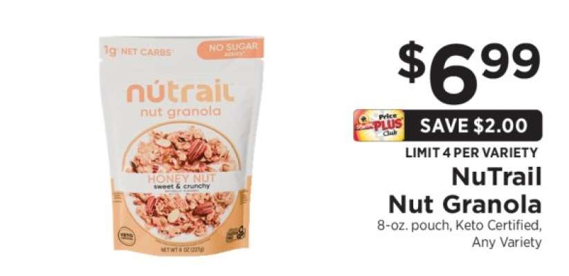 NuTrail Nut Granola