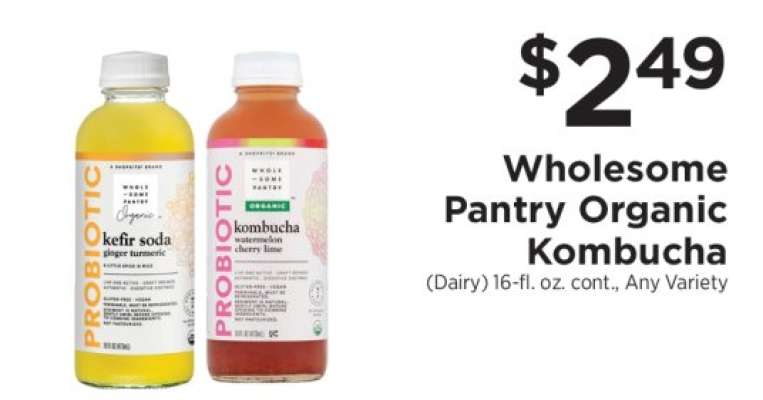 Wholesome Pantry Organic Kombucha
