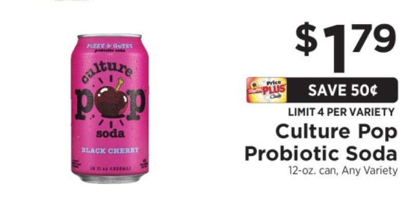 Culture Pop Probiotic Soda