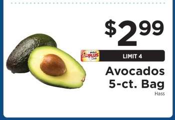 Avocados 5-ct. Bag