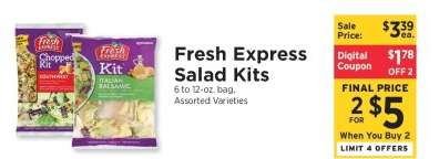 Fresh Express Salad Kits