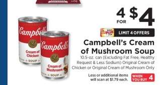 Campbell's Cream of Mushroom Soup