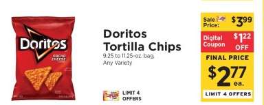 Doritos Tortilla Chips