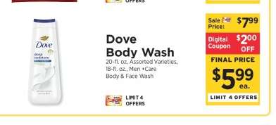 Dove Body Wash