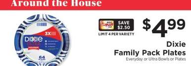 Dixie Family Pack Plates