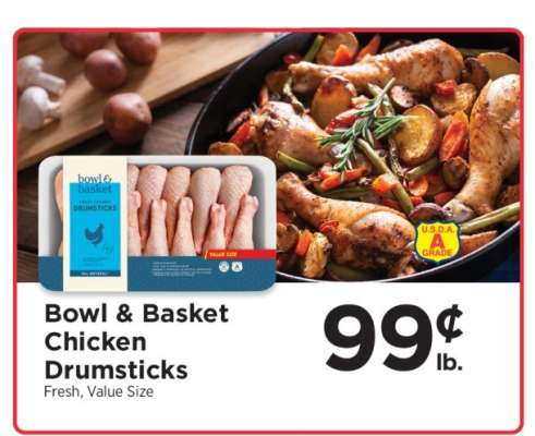 Bowl & Basket Chicken Drumsticks
