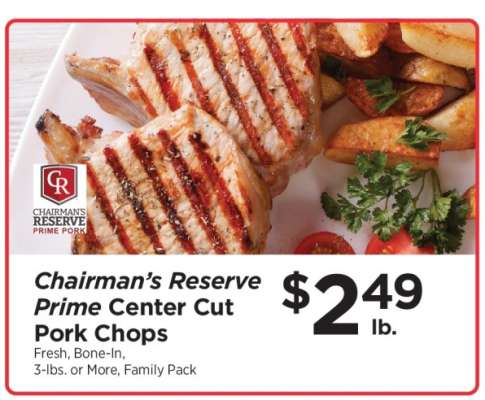 Chairman's Reserve Prime Center Cut Pork Chops