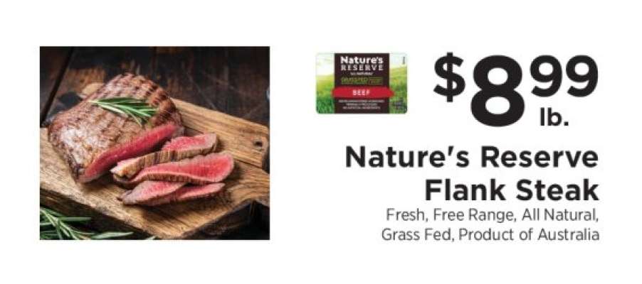 Nature's Reserve Flank Steak