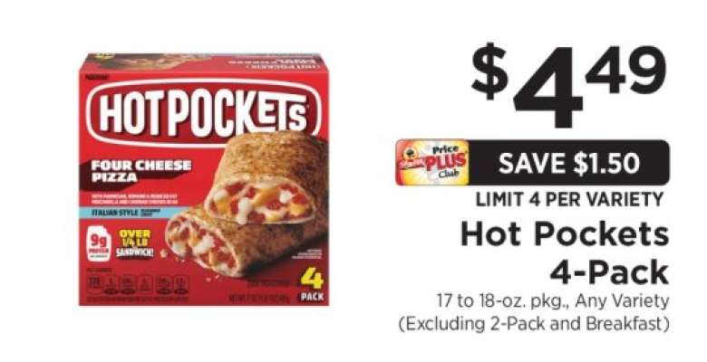 Hot Pockets 4-Pack