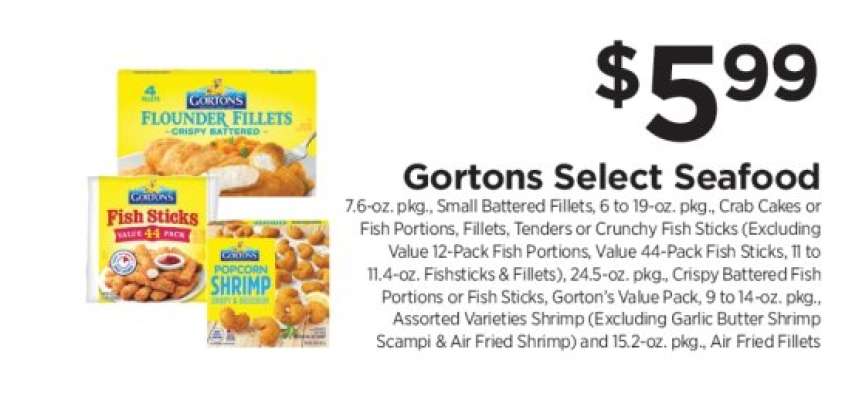 Gortons Select Seafood