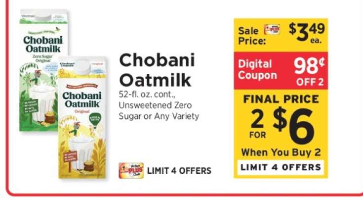 Chobani Oatmilk