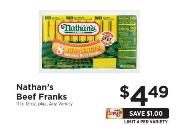 Nathan's Beef Franks