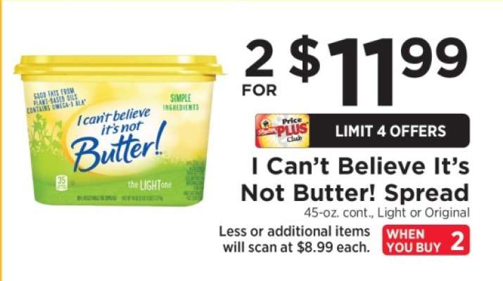 I Can't Believe It's Not Butter Spread