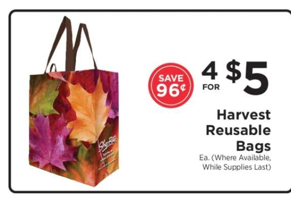 Harvest Reusable Bags