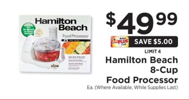 Hamilton Beach 8-Cup Food Processor