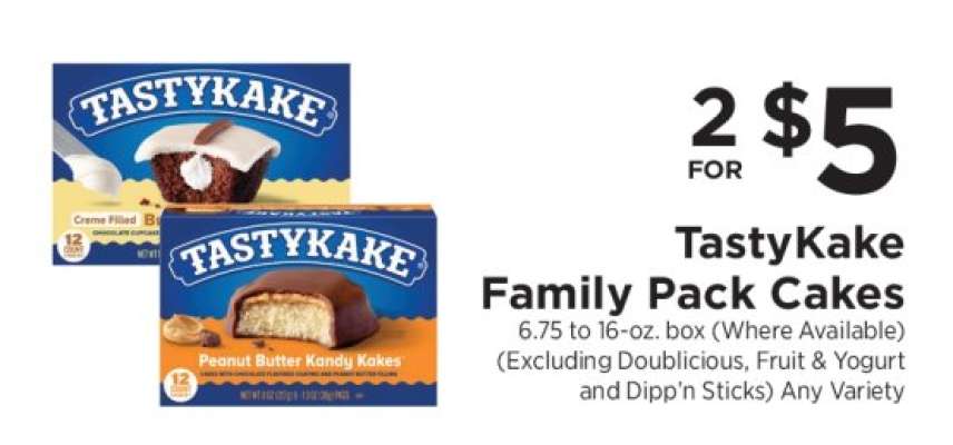 TastyKake Family Pack Cakes