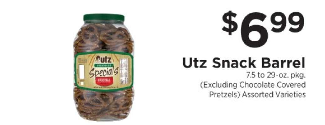 Utz Snack Barrel