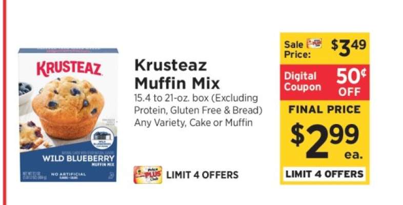 Krusteaz Muffin Mix