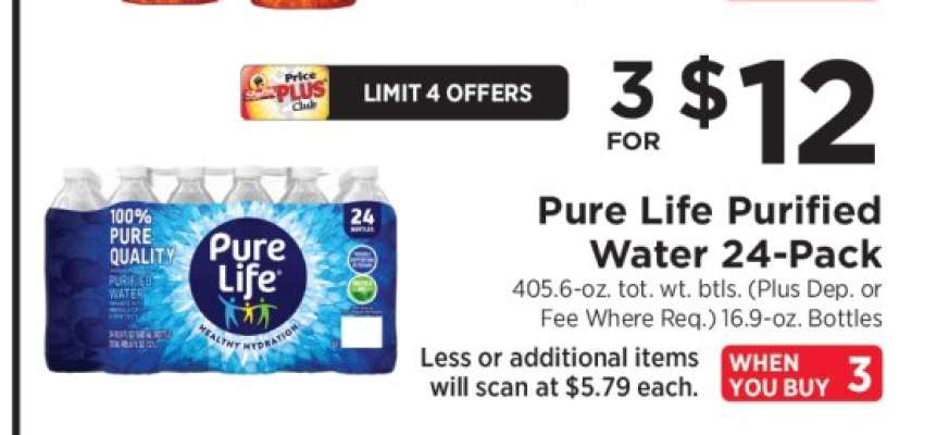 Pure Life Purified Water 24-Pack