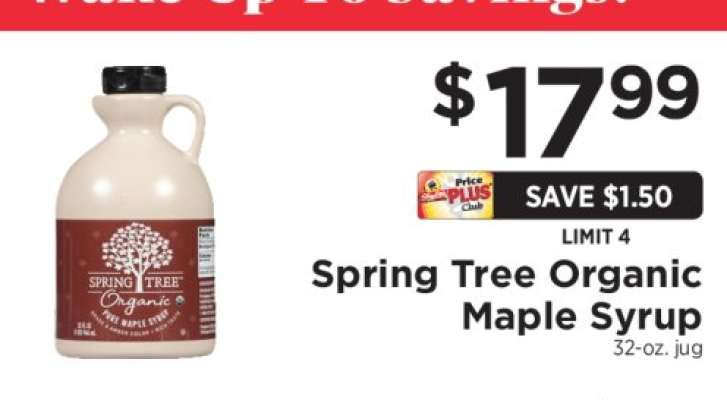 Spring Tree Organic Maple Syrup