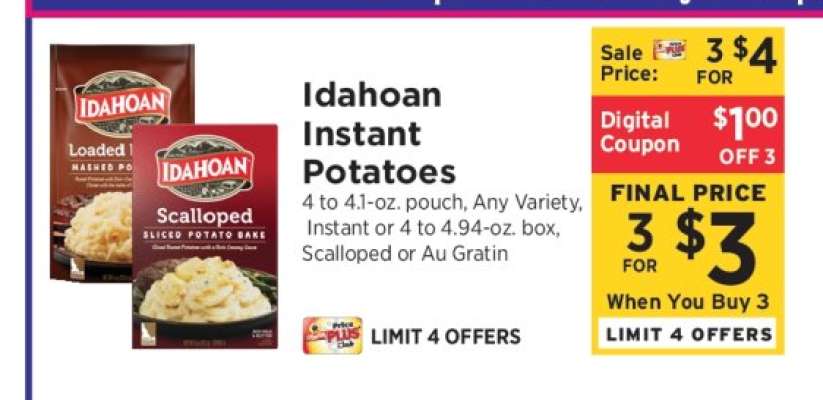 Idahoan Instant Potatoes