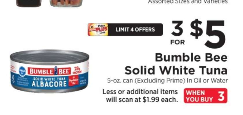 Bumble Bee Solid White Tuna