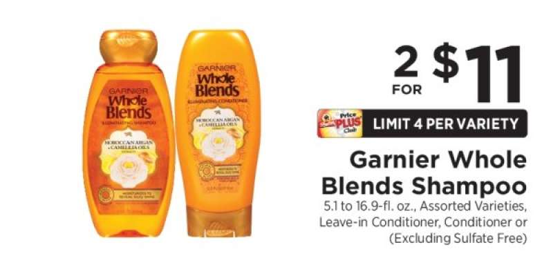 Garnier Whole Blends Shampoo
