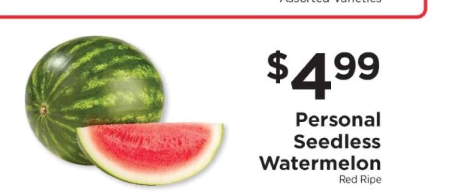 Personal Seedless Watermelon