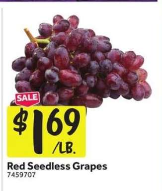 Red Seedless Grapes