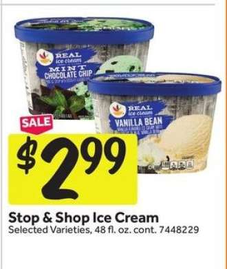 Stop & Shop Ice Cream