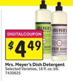 Mrs. Meyer's Dish Detergent