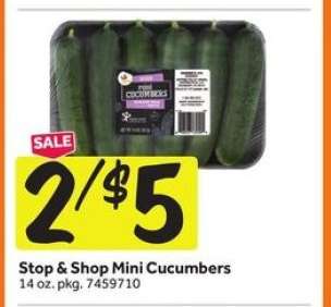 Stop & Shop Mini Cucumbers