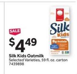 Silk Kids Oatmilk
