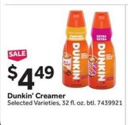 Dunkin' Creamer