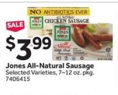 Jones All Natural Sausage