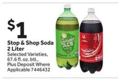 Stop & Shop Soda 2 Liter