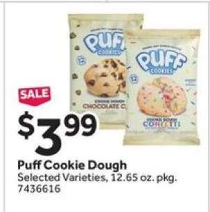 Puff Cookie Dough