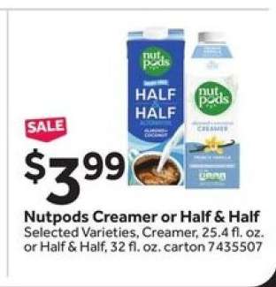 Nutpods Creamer or Half & Half